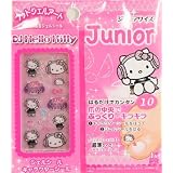ジュニアサイズペディキュアフットジェルシール20%OFF 【CDK-10】ハローキティ HELLO KITTY ネイルシール