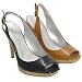 Jessica Simpson Peep Toe Slingback Platform Pump