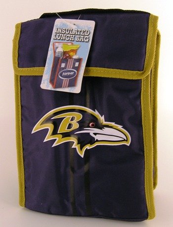Baltimore Ravens Official NFL Insulated Lunch Bag