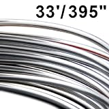 Decorative 10M Chrome Plated Universal Headlight Switch Shift Knob Steering Wheel... by Astra Security