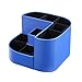 Vlando VPACK Magnet Desk Organizer - Pencil Cup Pen Holder - Office Supplies Desktop Stationery Gadgets Storage Box (Starry Blue)