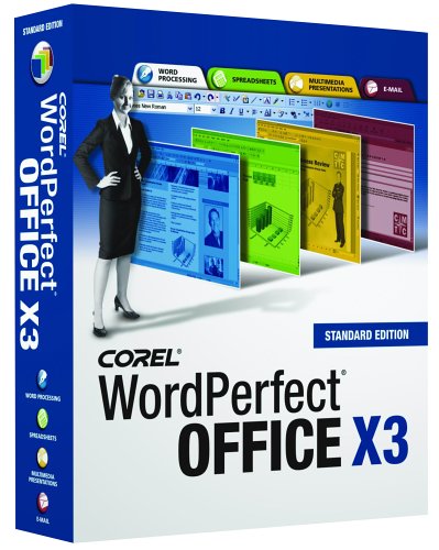 WordPerfect Office X3 Standard Edition Upgrade for PC