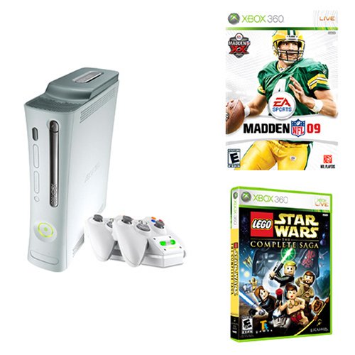 X360 60Gb w/Madden 09 & Lego