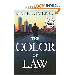 The Color of Law (Random House Large Print (Cloth/Paper))