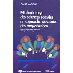 M�thodologie des sciences sociales et approche qualitative des organisations