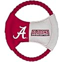 Alabama Crimson Tide 9" Flying Rope Disk Dog Toy