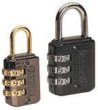 Eigenschaften ABUS 191062 / ABUS 9344 Kombinations-Zahlenschloss 155/20SB/F Größe: 20 mm