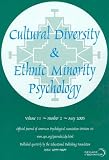 Cultural Diversity and Ethnic Minority Psychology