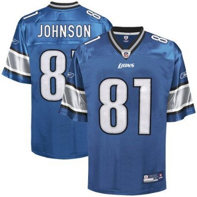 Reebok Detroit Lions Calvin Johnson Replica Jersey XXX Large