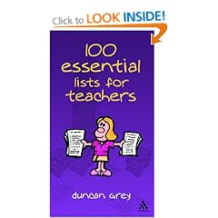 100 Essential Lists for Teachers