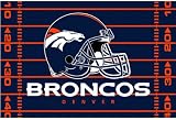 Denver Broncos 39x59 Acrylic Tufted Rug