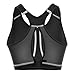 La Isla Women's High Impact Full Coverage Wire Free Molded Cup Sports Bra