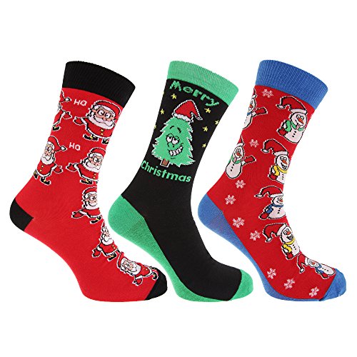 Silly and Funny Christmas Socks for Men