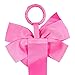 Wrapables Hair Clip and Hair Bow Holder, Hot Pink Polka Dots