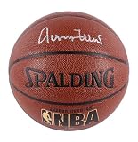 Jerry West Autographed I/O Basketball