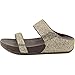 FitFlop Womens Lulu Superglitz Slide Sandal 638-001