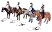 Search : Barrel Racing Horse and Cowgirl