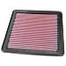 K&N 33-2304 High Performance Replacement Air Filter
