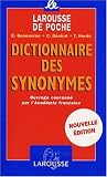 Dictionnaire DES Synonymes Poche