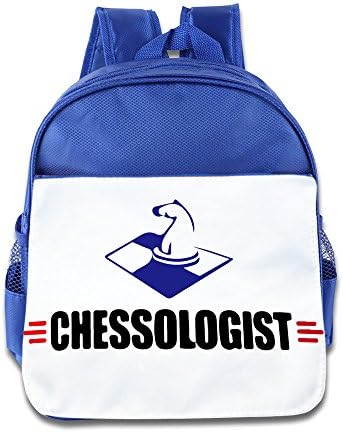 Boys Girls School Bag Funny Chess Trucker Hat RoyalBlue