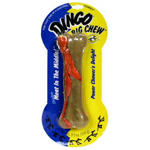 Dingo Big Chew Bone Medium (Natural), 3.5-Ounce