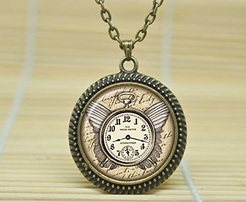 ArtShop Art Necklace Edgar Allan Poe Necklace Edgar Allan Poe Qoutes Books Pendant Jewelry Glass Cabochon Necklace A1631