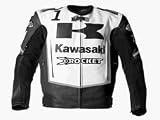 JOE ROCKET FACTORY RACING LTHR JKT KAW WHITE/BLK/GUN 40 6525740