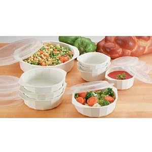 LaCuisine 18 Piece Microwave Cookware Set (Container and lids)