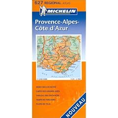 Atlas routiers : Provence-Alpes-C�te-d'Azur, N�20627