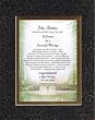 Personalized Touching and Heartfelt Poem for Wedding - 10 Secrets for a Successful Marriage . . . Poem on 11 x 14 inches Double Beveled Matting