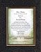 Personalized Touching and Heartfelt Poem for Wedding - 10 Secrets for a Successful Marriage . . . Poem on 11 x 14 inches Double Beveled Matting
