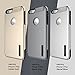 TOTU iPhone 6S Plus Case, [Armor Series] Dual Layer Case, Premium Hybrid Heavy Duty [Shock-Absorption] Compatible with Apple iPhone 6 Plus (2014) & iPhone 6S Plus (2015)- Space Gray/Black