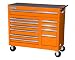 International VRB-4211OR 42-Inch 11 Drawer Orange Tool Cabinet with Heavy Duty Ball Bearing Drawer Slides International VRB-4211OR 42-Inch 11 Drawer Orange Tool Cabinet with Heavy Duty Ball Bearing Drawer Slides
