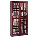 Multimedia Storage Cabinet - Dark Cherry
