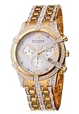 Wittnauer Men's 12B14 Krystal Collection Genuine Swarovski Crystal Accented Watch