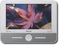Remanufactured Philips DCP852 Portable 8.5-Inch Widescreen DivX DVD Player with iPod Dock and SD/MMC Card Slot