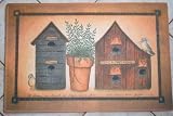 Eigenschaften Figurenlandhaus AMBIENTE VOGELHAUS / XXL DESIGNMATTE FUßMATTE im LANDHAUS AMBIENTE VOGELHAUS