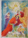 The Blessing By Ira Moskewitz. Size: 29.75 x 22 Inches. Rare Art Print