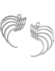 Pair of 14K White Gold Earring Jacket -- LIFETIME WARRANTY