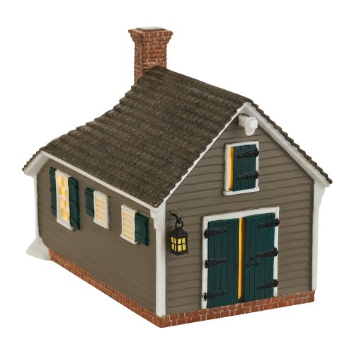 Department 56 Williamsburg Village Alexander Purdie Stable Lit House, 4.72-Inch