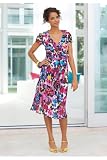 Chadwicks Chiffon Ruffle Wrap Dress