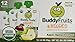 Buddy Fruits & Veggies Blended Fruit and Vegetables Apple, Spinach and Pear, 12 Count