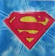 Superman Returns Beverage Napkins - 16 Count