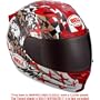 Bell Vortex Torn Red Full Face Helmet
