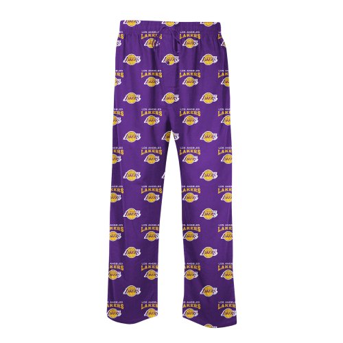 NBA Men's Los Angeles Lakers Supreme Knit Pants (Purple, X-Large)