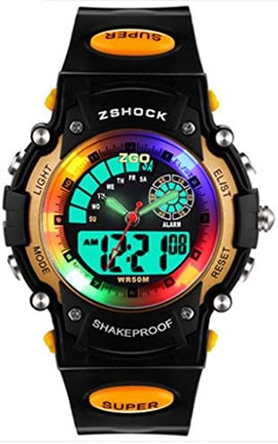 Color ful Wrsit Watches with Silicone Band Nice for Girls or Boys