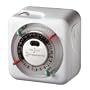Intermatic TN111GC Lamp and Appliance Timer with 2 On/Off Settings, Easy Set Lighted Dial