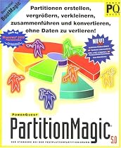 PartitionMagic 5.0 CD W98/W95/WNT/ Dos/Win/OS2