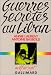 Guerres secrètes au Liban chez Livres sur le nom: 51WD31PXMDL._SL75_