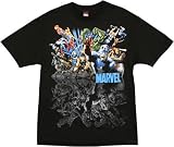  : Marvel Heroes: Mirrored Wall 2 Wall T-Shirt